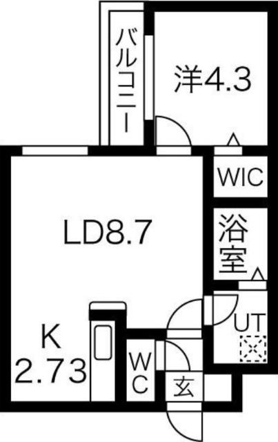 プリヴィエール宮の森（402） 間取り図画像