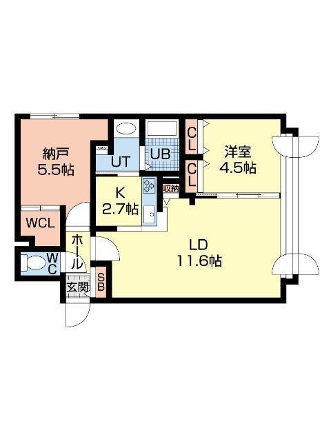 アルファスクエア南４西１５（301） 間取り図画像