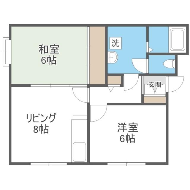 ソア２３８（401） 間取り図画像