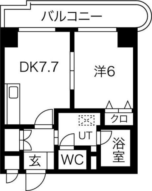 サンタの館医大前(エスターロワイヤル)（902） 間取り図画像