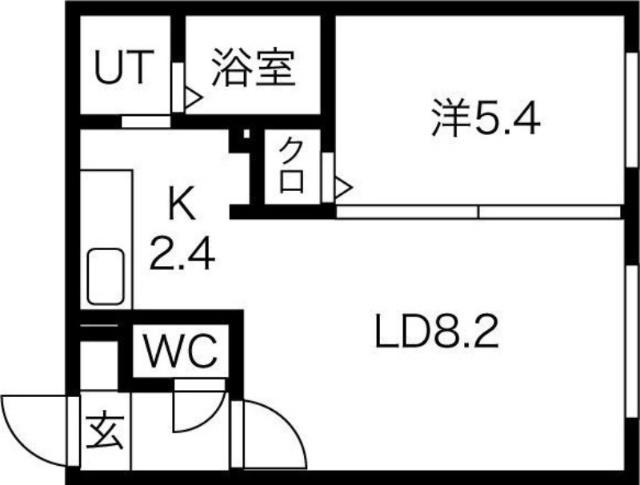 シティレジデンス南６条（506） 間取り図画像