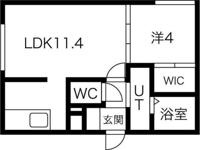 札幌市中央区南七条西マンション 間取り図画像