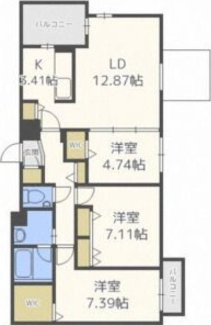 Ｍセレクションステラ（202） 間取り図画像