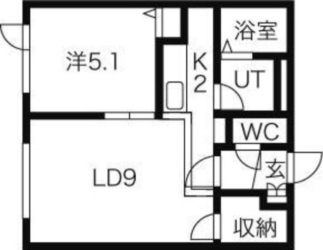 ＡＧＩＴＯ（402） 間取り図画像