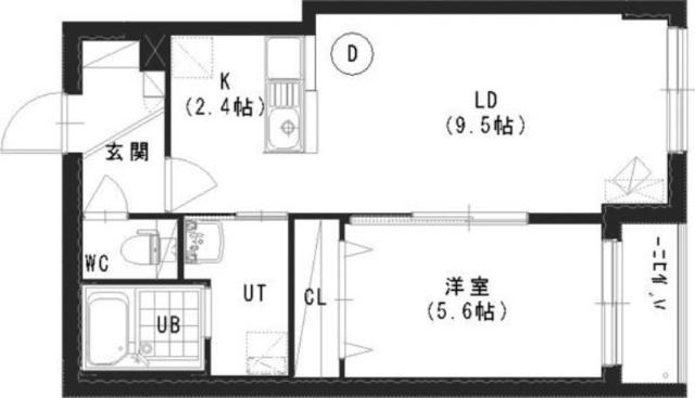 グランスター８（105） 間取り図画像