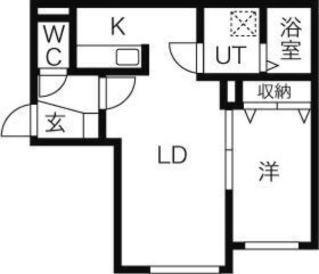 パーチェ宮の森（102） 間取り図画像