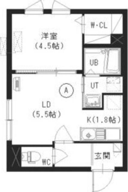 Ｇｒａｎｗｏｏｄｓ(グランウッズ)（401） 間取り図画像