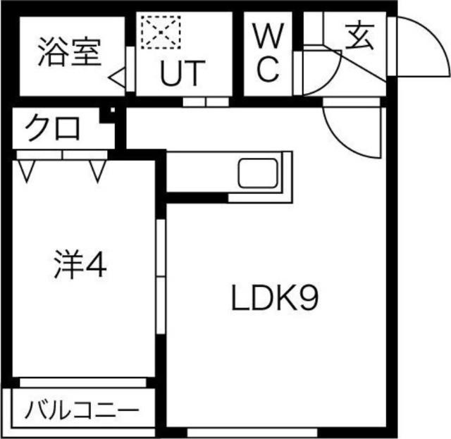 プレシェルト南円山（402） 間取り図画像