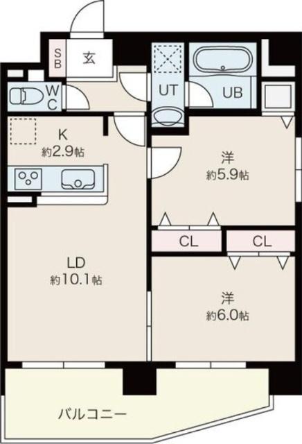 ソールタワー近代美術館（901） 間取り図画像