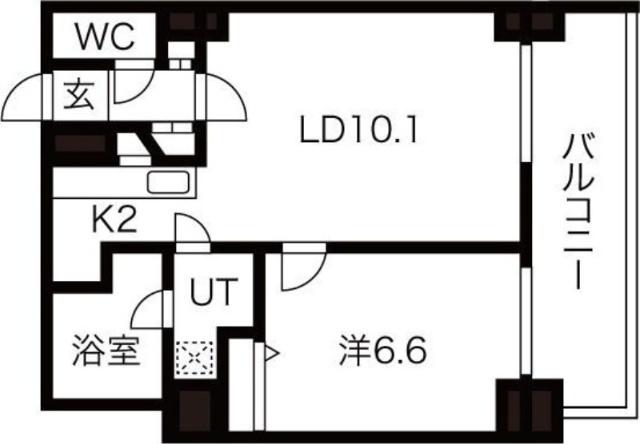 グランドタワー札幌（3002） 間取り図画像