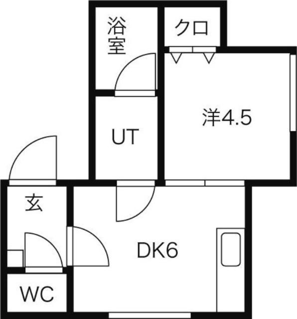 ヴィアルＣｉｔｙ豊平（305） 間取り図画像