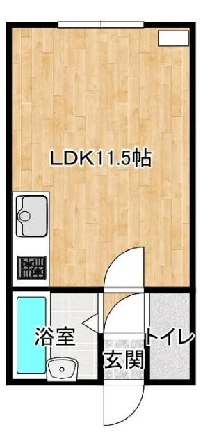 TKマンションB（111） 間取り図画像