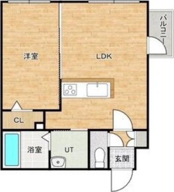 ダミエ（206） 間取り図画像