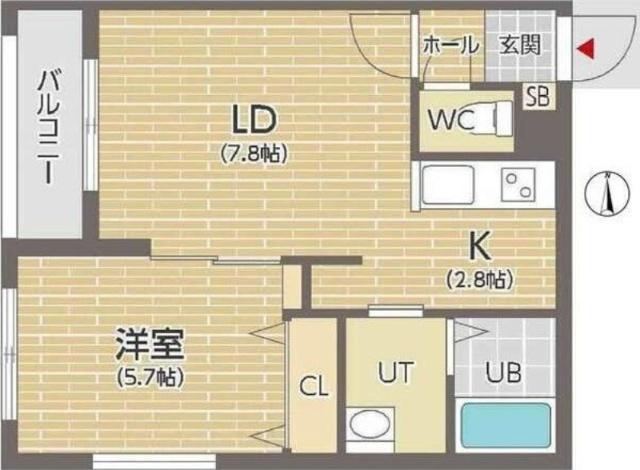 ライトニングビル（501） 間取り図画像