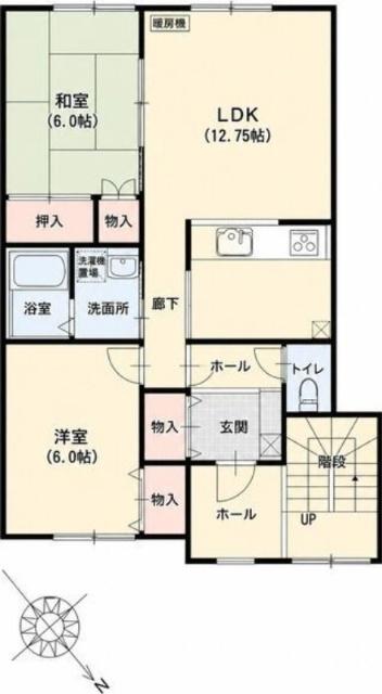 カーサ・カナル（201） 間取り図画像