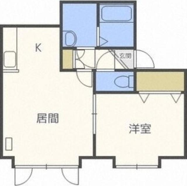 フリーダムハイツＮ（203） 間取り図画像