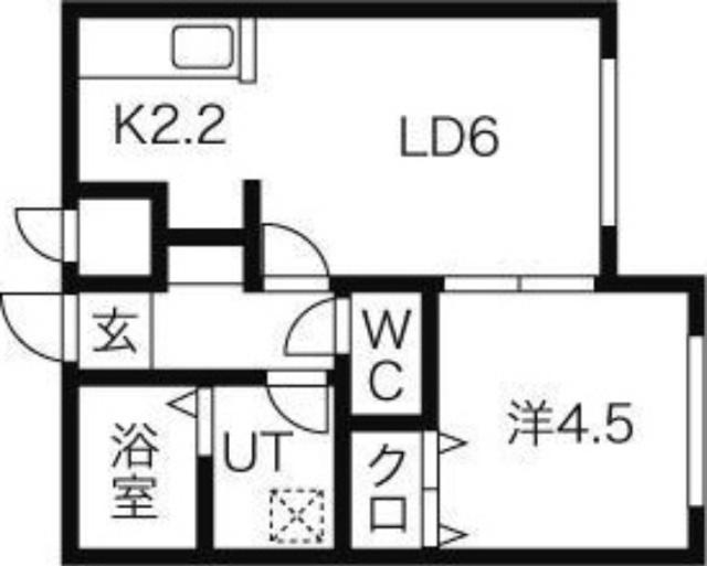 ル・ファール南郷グランデ（503） 間取り図画像
