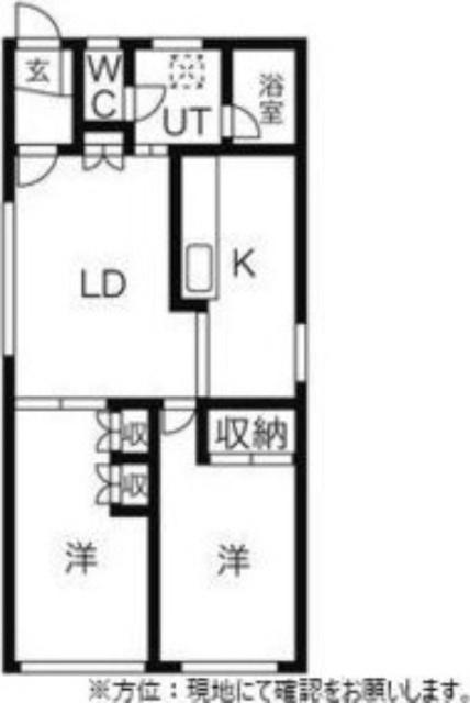 旭ハウス（201） 間取り図画像