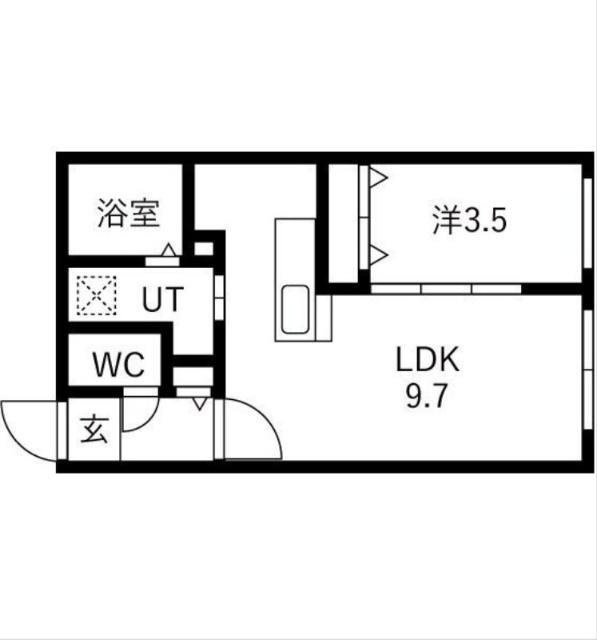 Ｌａ・ｉｓｏｌａ月寒(ライゾラツキサム)（305） 間取り図画像