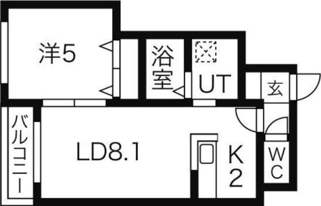 アヴァンツァーレ（202） 間取り図画像