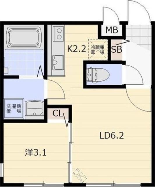 Ｔ２５（303） 間取り図画像