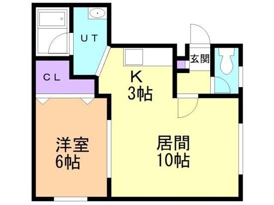 リンクサイドハイツ（A-201） 間取り図画像