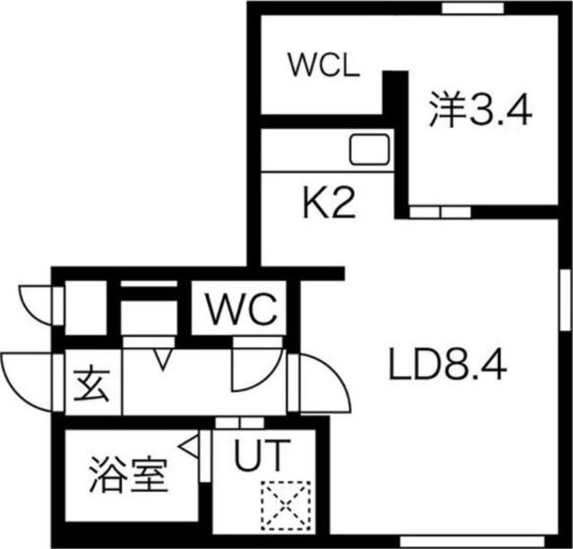 ｅｍｍａ(エマ)（203） 間取り図画像