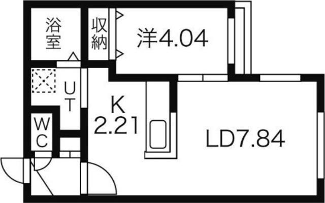 ガーデンハウス菊水（202） 間取り図画像