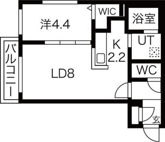 Ｔｅｒｒｅ　ｄｅ　ｎｏｒｄ(テールドノール)（410） 間取り図画像