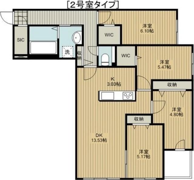 ヴォーネン旭山公園通（402） 間取り図画像