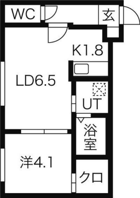 リベルタ桑園（302） 間取り図画像