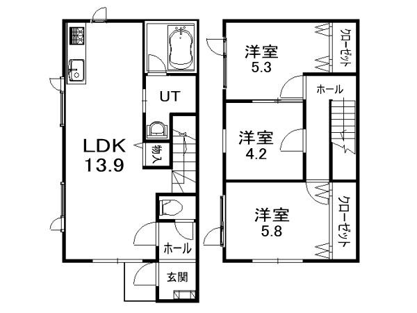  間取り図写真