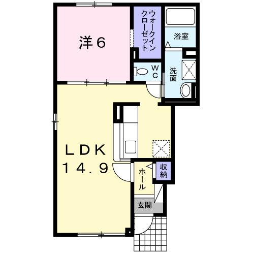 アトイ　レラ（101） 間取り図画像