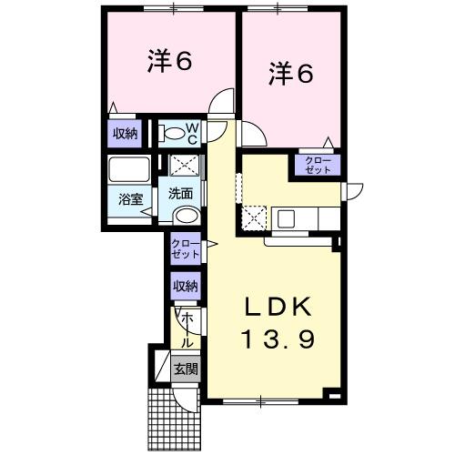 ルタンリッシュ（102） 間取り図画像