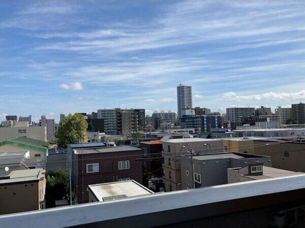 札幌市中央区北三条西マンション 眺望
