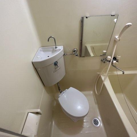 室蘭市山手町アパート トイレ