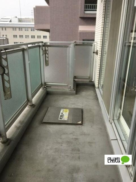 札幌市中央区宮の森三条マンション バルコニー