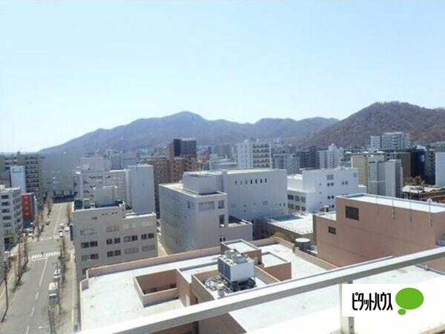 札幌市中央区北一条西マンション バルコニー