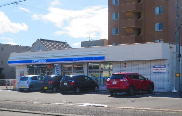 ローソン室蘭中島店：203m