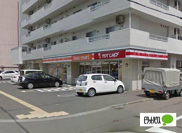セイコーマート北6条店：74m