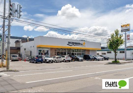 ワークマンプラス札幌八軒店：267m