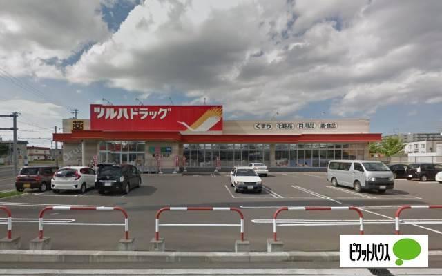 ツルハドラッグ菊水上町店：110m