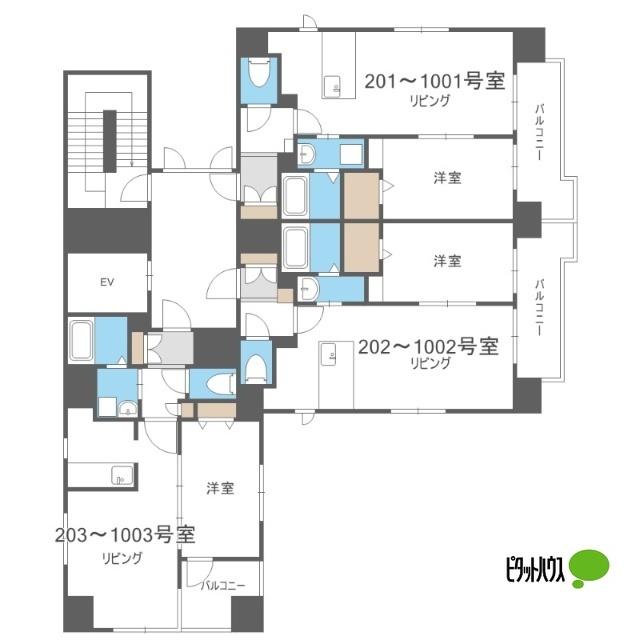 グランヴィア大通（603） 共有部分