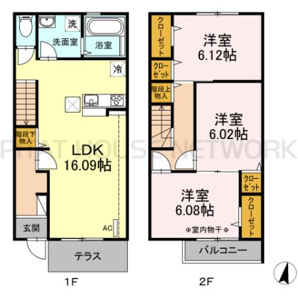  間取り図写真