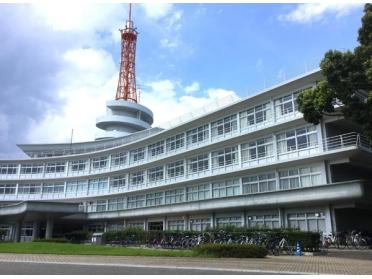 東海大学付属図書館中央図書館：562m