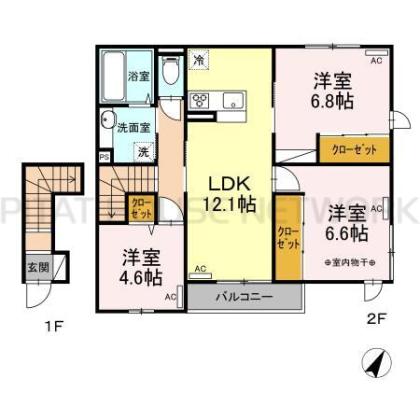  間取り図写真