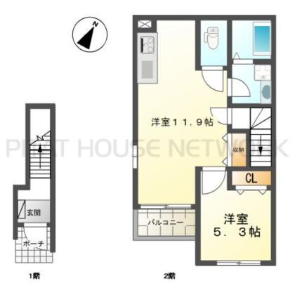  間取り図写真