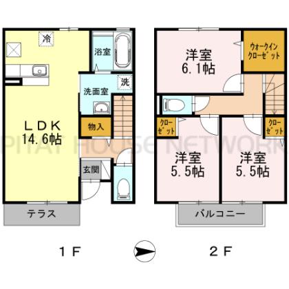  間取り図写真