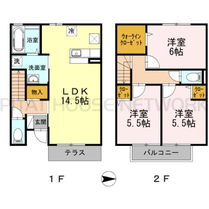  間取り図写真