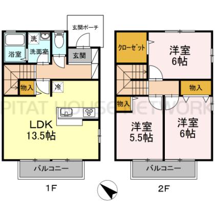  間取り図写真